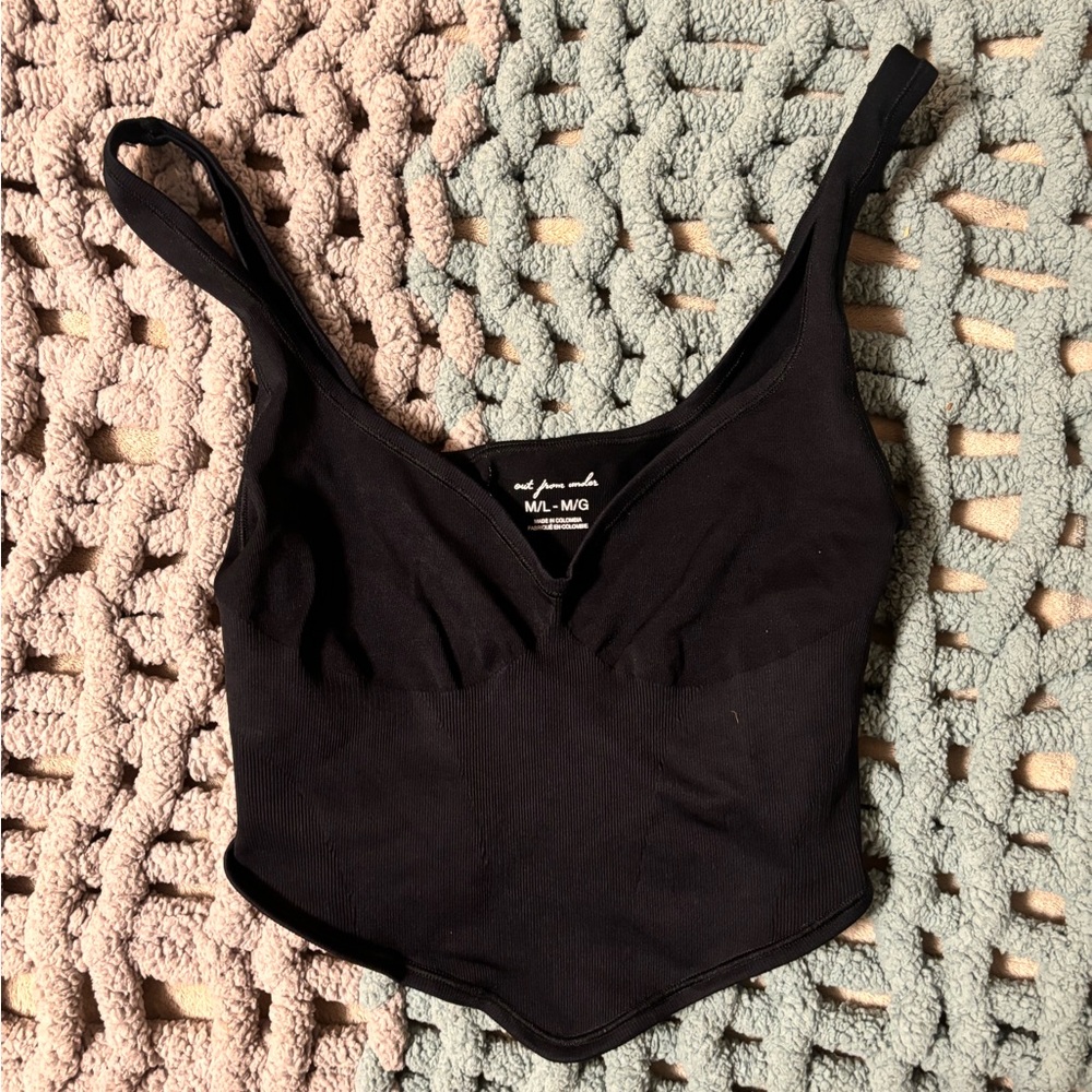 urban outfitters, out from under. cute black top!!